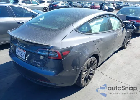 2021 Tesla Model 3 Performance Dual Motor All-Wheel Drive from USA, damaged, VIN 5YJ3E1EC5MF043974